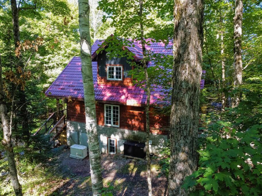 Dingle Run Lodge At Sir Sam'S Haliburton Exteriör bild